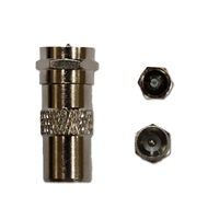 F Male to PAL Male Adapter - Pack of 100