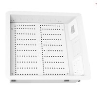 White Recessed AV Wall Box - Large